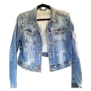 H&M Cropped Jean Jacket